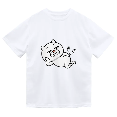 ウザ～～い猫　ボリボリ ドライTシャツ
