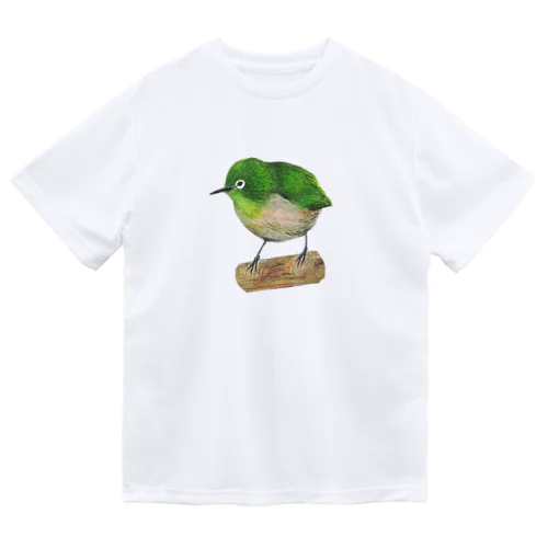 [森図鑑] メジロ Dry T-Shirt