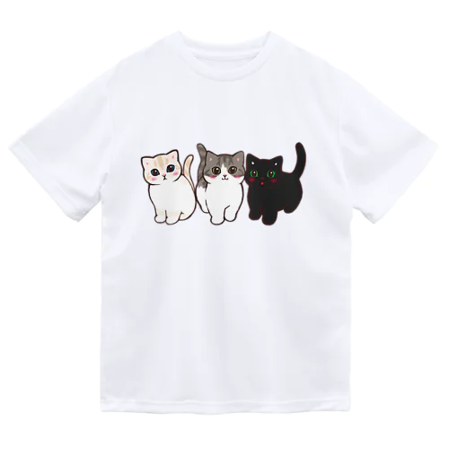 たま農園の猫たち ドライTシャツ