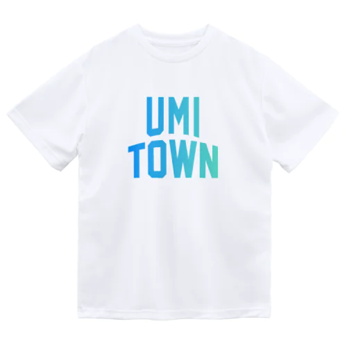 宇美町 UMI TOWN ドライTシャツ