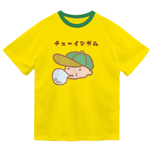 風船ガム ドライTシャツ