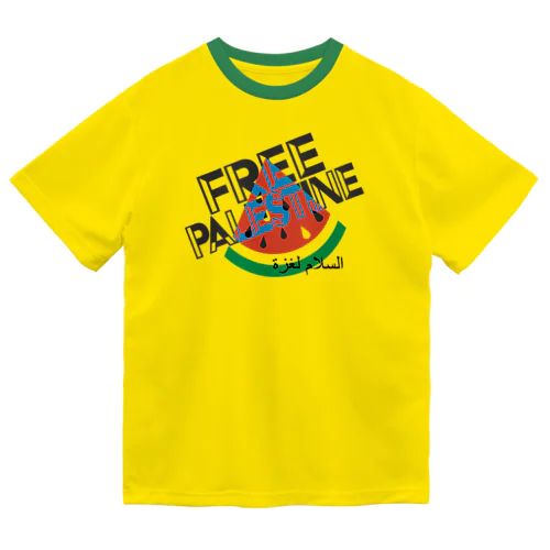 FREE PALESTINE ドライTシャツ