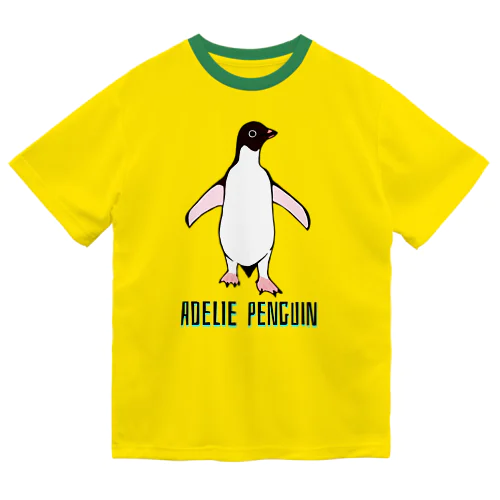 アデリーペンギン2号　英語バージョン ドライTシャツ