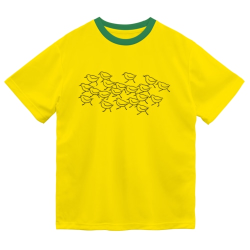 ミユビシギ19＋ハマシギ1 Dry T-Shirt