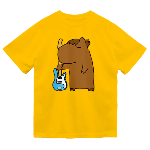 ねこつきBAND！！カピバラくん Dry T-Shirt