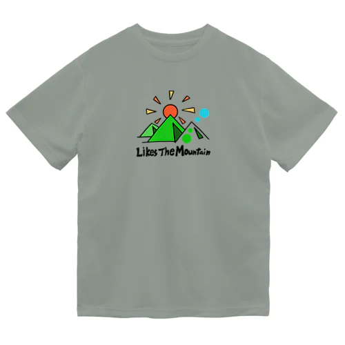 Likes The Mountain ドライTシャツ