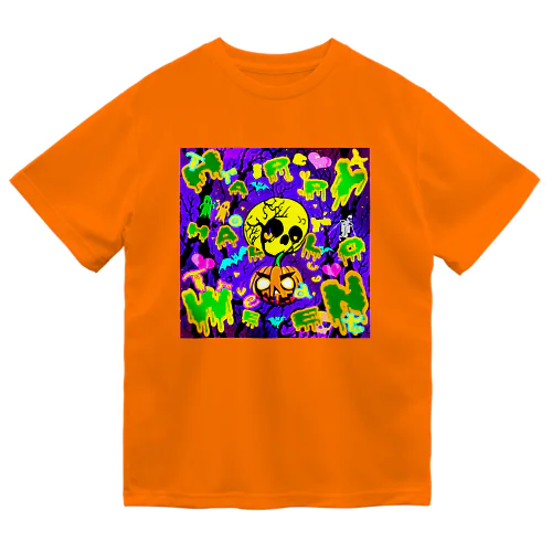 HAPPY HALLOWEEN TRICK OR TREAT Dry T-Shirt