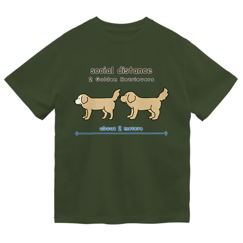 ソーシャルディスタンス ドライTシャツ