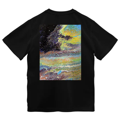 未知なる惑星 ドライTシャツ