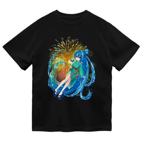 長良川ちゃん「HANABI」A type ドライTシャツ