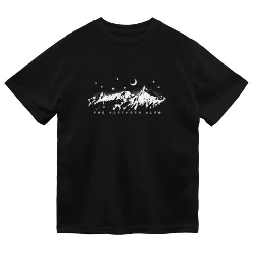 北アルプスの月夜R Dry T-Shirt