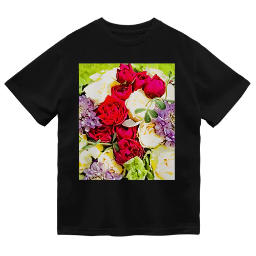 めでたやブーケ💐 ドライTシャツ