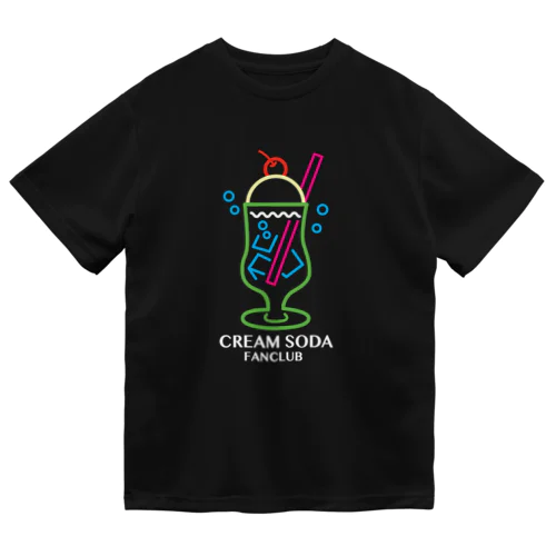 クリームソーダ好き ドライTシャツ