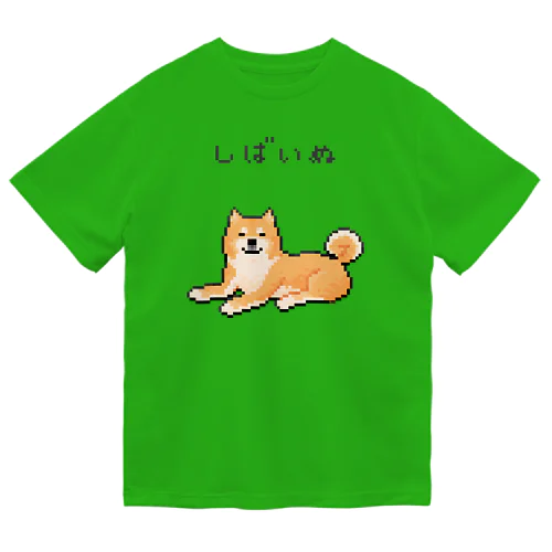 柴犬 ドライTシャツ