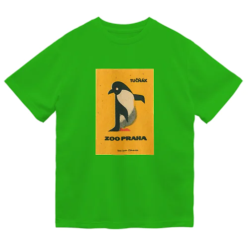 チェコ・プラハ動物園　ペンギン　 ドライTシャツ