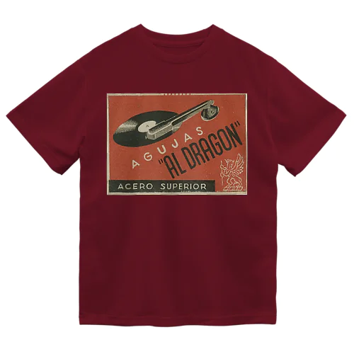 スペイン・バルセロナ 1950年代 レコード針"AL DRAGÓN" Dry T-Shirt