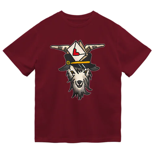 山羊の郵便屋さん Dry T-Shirt