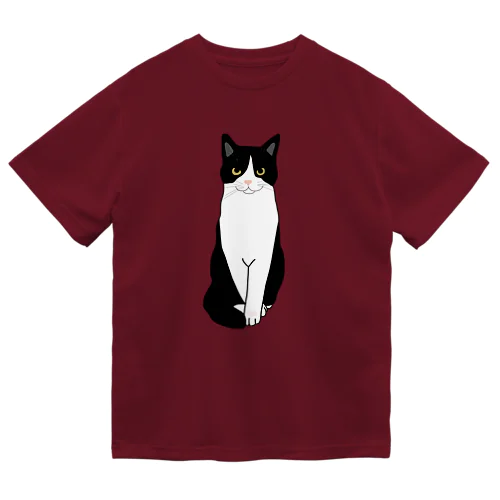 お利口さんのハチワレちゃん Dry T-Shirt