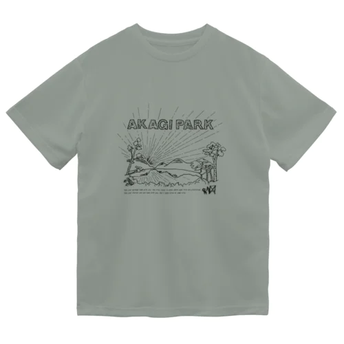 AKAGI★park02(黒文字) ドライTシャツ