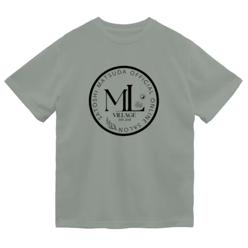 ML VILLAGE CIRCLE LOGO ドライTシャツ