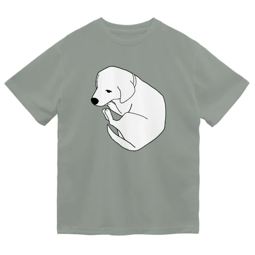 虚ろ犬〜まどろみ〜　文字なし ドライTシャツ