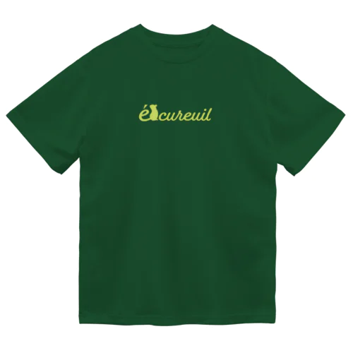 écureuil （りす）_ yellow green Dry T-Shirt