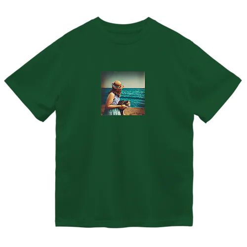 海と女の子 Dry T-Shirt