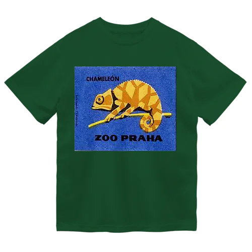 チェコ・プラハ動物園　カメレオン Dry T-Shirt