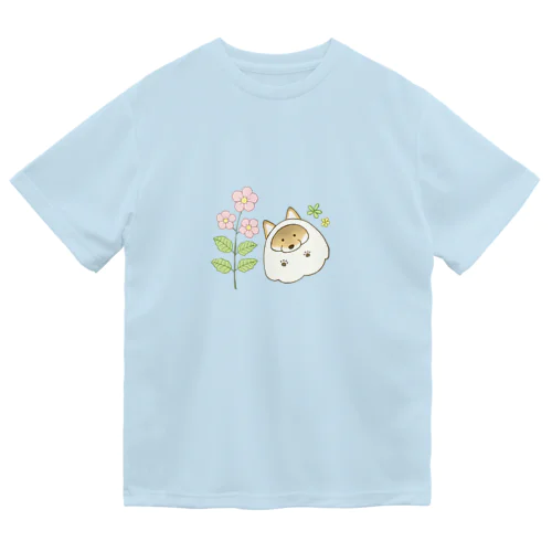 みまもりおばけ(柴犬) ドライTシャツ