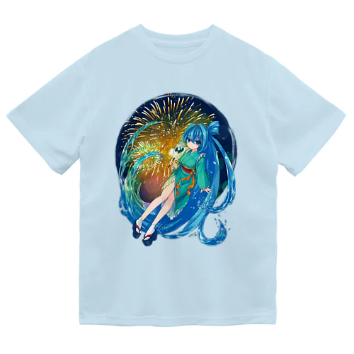 長良川ちゃん「HANABI」B type ドライTシャツ