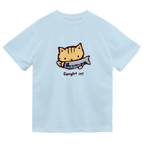 お魚つかまえた！ ドライTシャツ