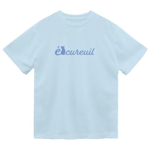 écureuil （りす）_Blue ドライTシャツ