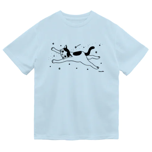空飛ぶ猫 Dry T-Shirt