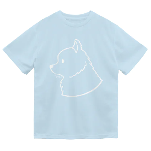 ポメラニアン〈白線〉 ドライTシャツ