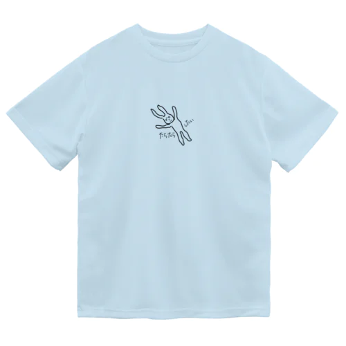 たらたらうさぎ Dry T-Shirt