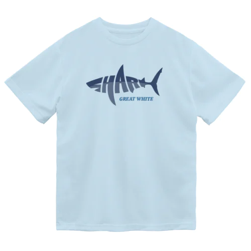 SHARK -Logo Style- Dry T-Shirt