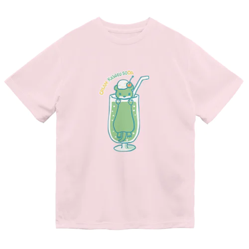 クリームカワウソーダ Dry T-Shirt