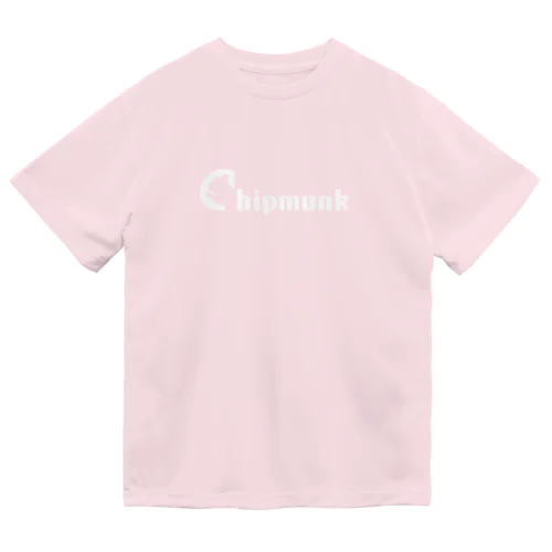 Chipmunk（しまりす）_white Dry T-Shirt