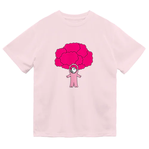 豚菜類！ロース・ピンク・ピッグカリフラワー！！ Dry T-Shirt