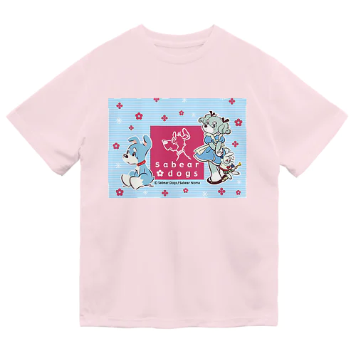 sabear dogs キービジュアル_ウエア Dry T-Shirt