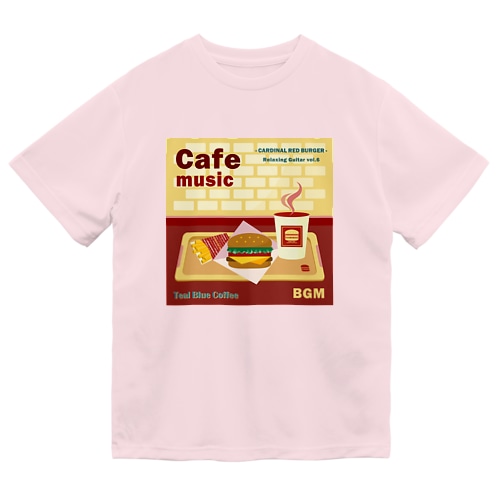 Cafe music - CARDINAL RED BURGER - Dry T-Shirt