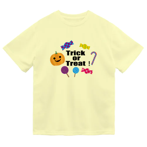 ハロウィン　かぼちゃ ドライTシャツ