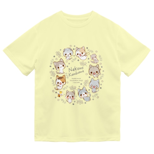 らくがき風-2019-ミモザ Dry T-Shirt