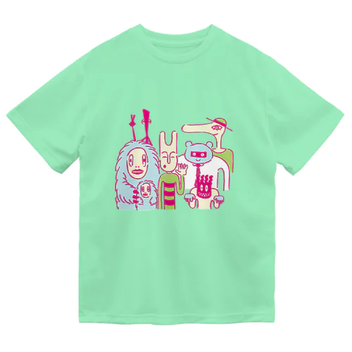 むかしのともだち (color) ドライTシャツ