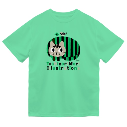 グリと小鳥（グリーン） Dry T-Shirt