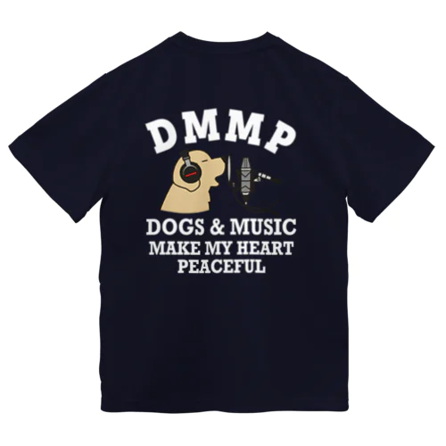 DMMP（文字白）（背面） ドライTシャツ