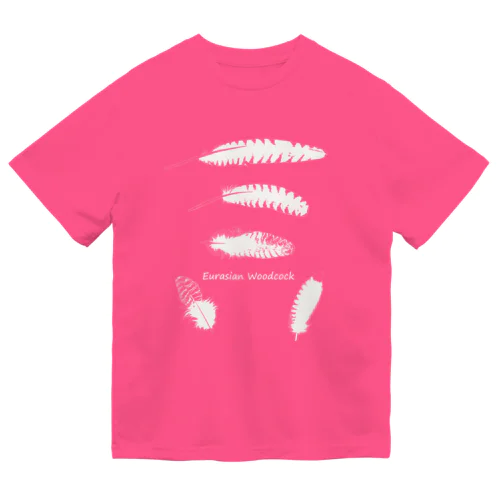 ヤマシギノハネアツメ　白 Dry T-Shirt