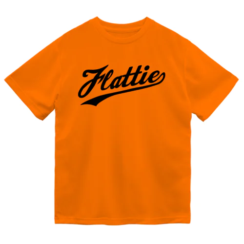 Flattie カレッジロゴ（B） Dry T-Shirt