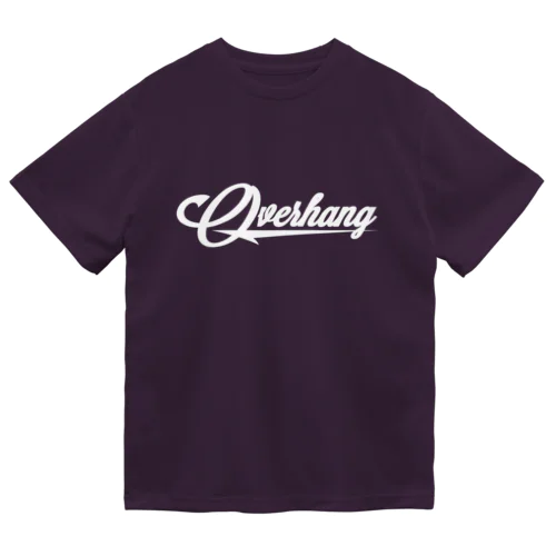 Overhang TEE - white logo - ドライTシャツ