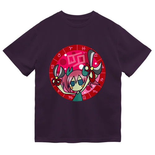 かに座 パターン2・フルカラー ドライTシャツ